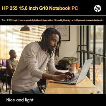 HP 255 G10 Laptop | Ryzen 3, 16GB RAM, 1TB Storage