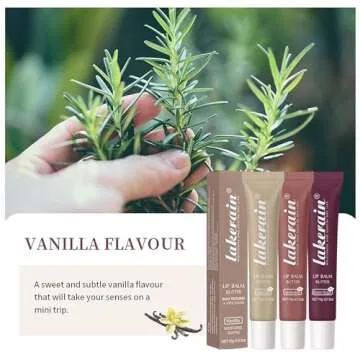 4 Color Lip Balm Butter for Dewy, Moisturized Lips