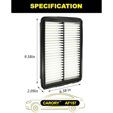 CARORY AF157 Engine Air Filter for Hyundai & Kia Vehicles