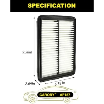 CARORY AF157 Engine Air Filter for Hyundai & Kia Vehicles