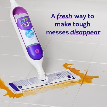 Swiffer PowerMop Floor Cleaning Solution - Fresh & Easy
