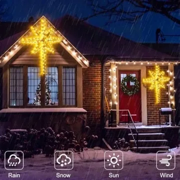 22" Bethlehem Star Outdoor Christmas Lights - 90 LEDs