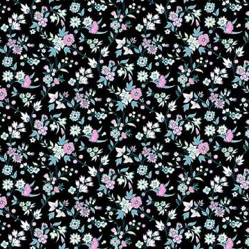 Vera Bradley Plush Fleece Travel Blanket with Trolley Sleeve, Botanical Ditsy