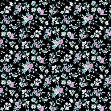 Vera Bradley Plush Fleece Travel Blanket with Trolley Sleeve, Botanical Ditsy