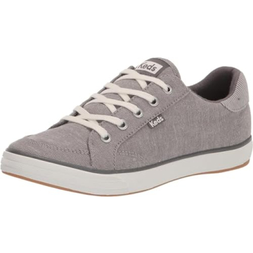 Keds Women's Center III Lace Up Grey Sneakers for Comfort