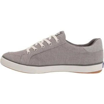 Keds Women's Center III Lace Up Grey Sneakers for Comfort