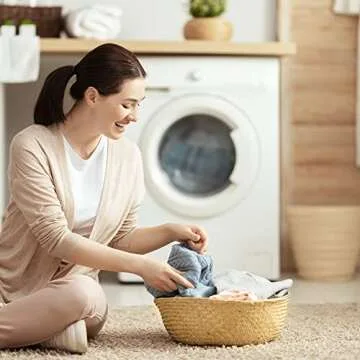 GAIAMADE Woven Seagrass Baskets Set for Plant Storage