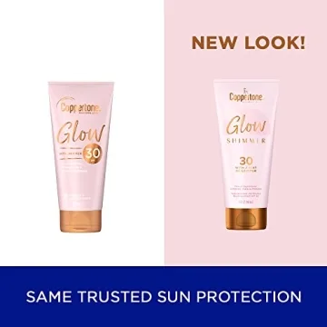 Coppertone Glow SPF 30 Sunscreen with Shimmering Minerals