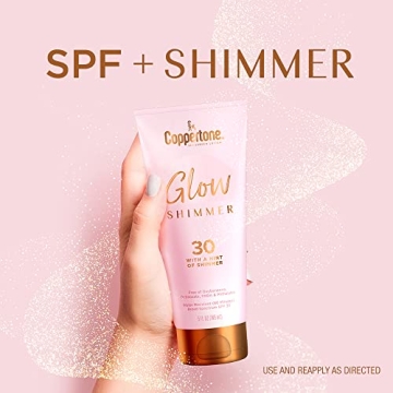 Coppertone Glow SPF 30 Sunscreen with Shimmering Minerals