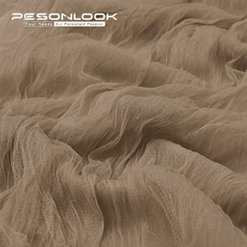 Gauze Fabric Boho Table Runner 6-Pack for Weddings