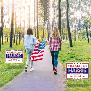 Kamala Harris 2024 Yard Sign Double-Sided for Election