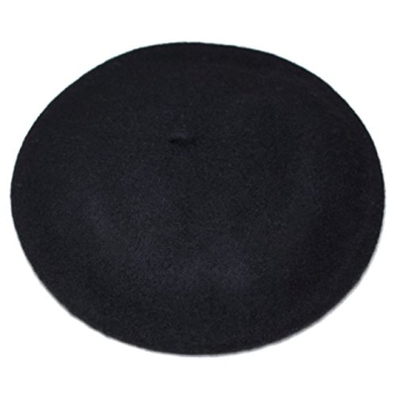 AWAYTR Classic Wool Beret Hat - Stylish & Warm Women's Winter Cap