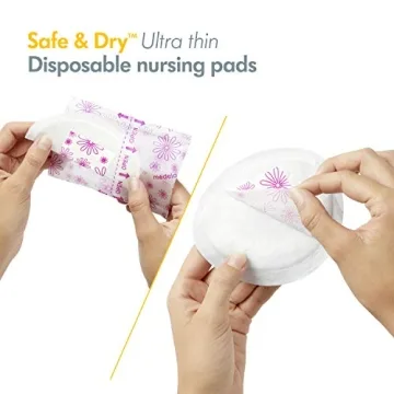 Medela Safe & Dry Nursing Pads - 120 Count Disposable