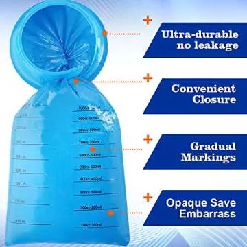 YGDZ Disposable Vomit Bags for Travel - 30 Pack