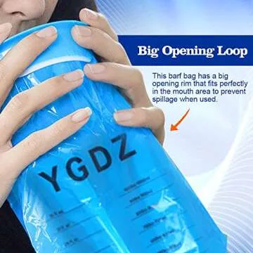 YGDZ Disposable Vomit Bags for Travel - 30 Pack
