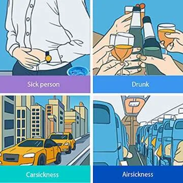 YGDZ Disposable Vomit Bags for Travel - 30 Pack