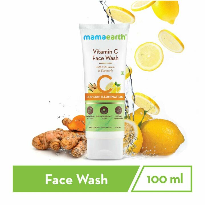 Mamaearth Vitamin C Face Wash for Radiant Skin