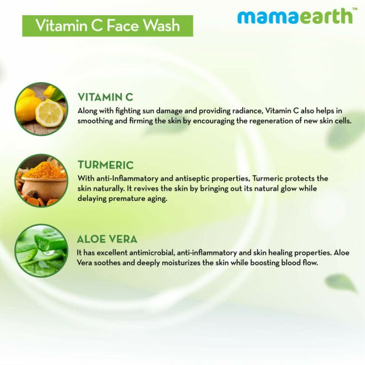 Mamaearth Vitamin C Face Wash for Radiant Skin