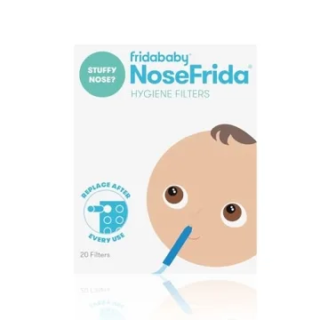 Frida Baby NoseFrida Filters 20 Pack for Safe Nasal Care
