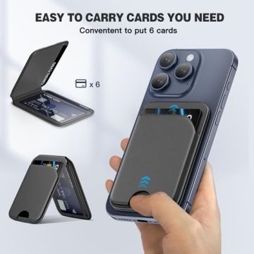 QYQBOON Mag-Safe Wallet for iPhone 12-16 Series