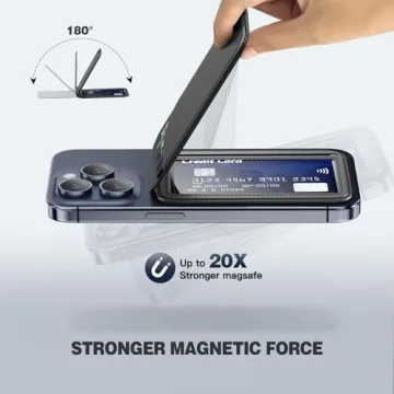 QYQBOON Mag-Safe Wallet for iPhone 12-16 Series