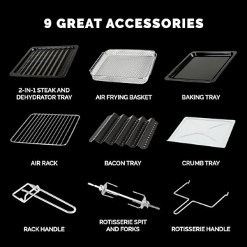 Kalorik MAXX 10-in-1 Air Fryer Oven - Fast Cooking & Versatile