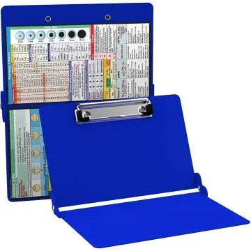 WhiteCoat® Clipboard Blue Nursing Edition for Nurses