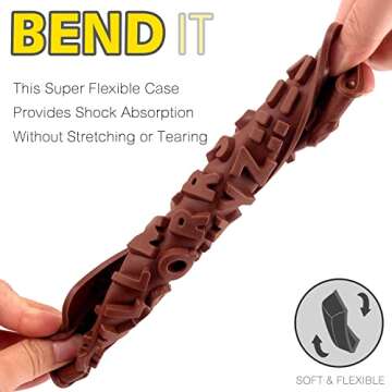 Anaeat Silicone Letter and Number Molds for Baking