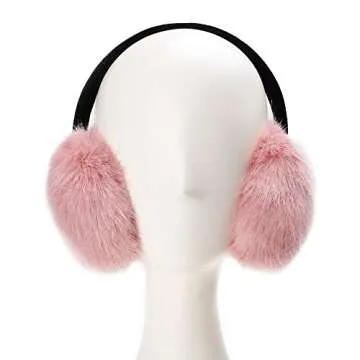 Fashionable Faux Fur Earmuffs for Winter Comfort