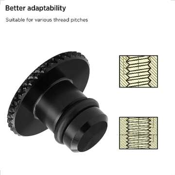 Evermotor M10 Motorcycle Mirror Hole Plugs - Universal Fit 6061-T6 Aluminum Caps