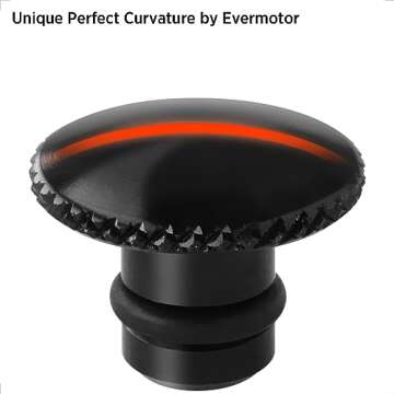 Universal Motorcycle Mirror Hole Plugs by Evermotor - Durable & Stylish