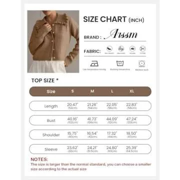 Stylish Arssm Womens Ruffle Collar Cardigan for Every Occasion