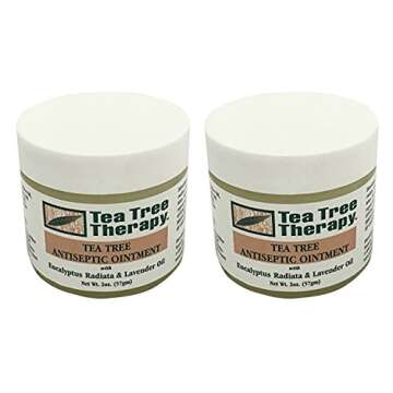 Tea Tree Therapy Tea Tree Oil Ointment, 2 Ounce (Pack of 2) - Nature's Healing Power