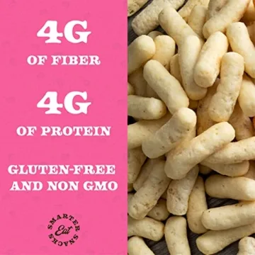 Nutritious White Cheddar Bean Puffs for Healthy Snacking