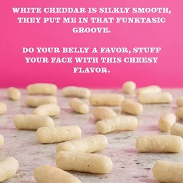 Nutritious White Cheddar Bean Puffs for Healthy Snacking