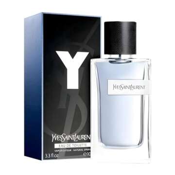 YVES SAINT LAURENT Y Eau De Toilette for Men, 100 ml/3.3 fl oz