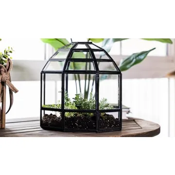 Urban Born Handmade Birdcage Large Glass Terrarium