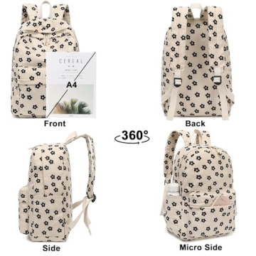 Bluboon School Backpack for Cute Girls - Stylish and Durable