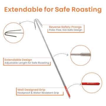 Safety S’mores – Kid-Friendly Roasting Sticks for Campfires