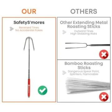 Family-Friendly Safety S'mores Roasting Stick