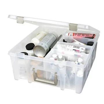 ArtBin Super Satchel: Versatile Craft Storage Box with Compartments