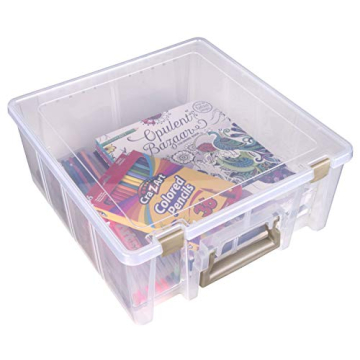 ArtBin Super Satchel: Versatile Craft Storage Box with Compartments