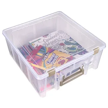ArtBin Super Satchel: Versatile Craft Storage Box with Compartments