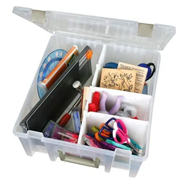 ArtBin Super Satchel: Versatile Craft Storage Box with Compartments