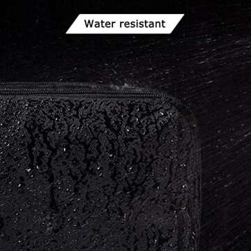 BAGSMART Toiletry Bag for Men, Travel Toiletry Organizer Dopp Kit Water-resistant Shaving Bag for Toiletries Accessories, Door Room Essentials,Black-basic