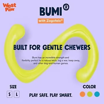 Durable Bumi Dog Toy for Gentle Chewers - West Paw Design