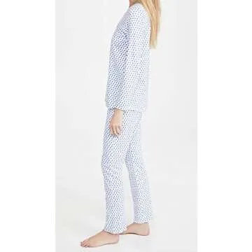 Roller Rabbit Hearts Pajamas Blue MD