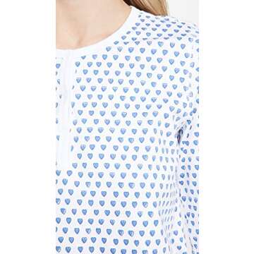 Roller Rabbit Hearts Pajamas Blue MD