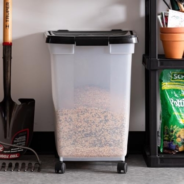 IRIS USA Airtight Dog Food Storage Container 50 lbs