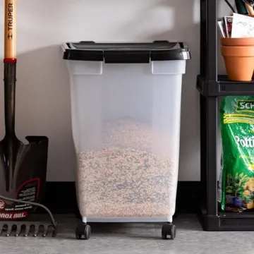 IRIS USA Airtight Dog Food Storage Container 50 lbs